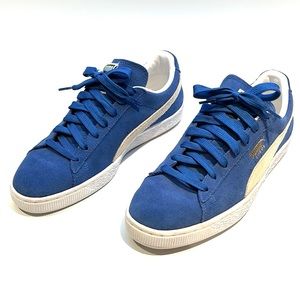 Puma Suede Blue Men US Size 10 Very Good Shape